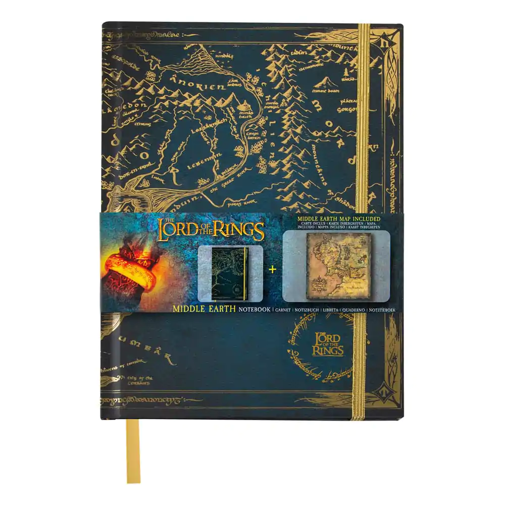 Lord of the Rings Notebook Map of Middle Earth product photo