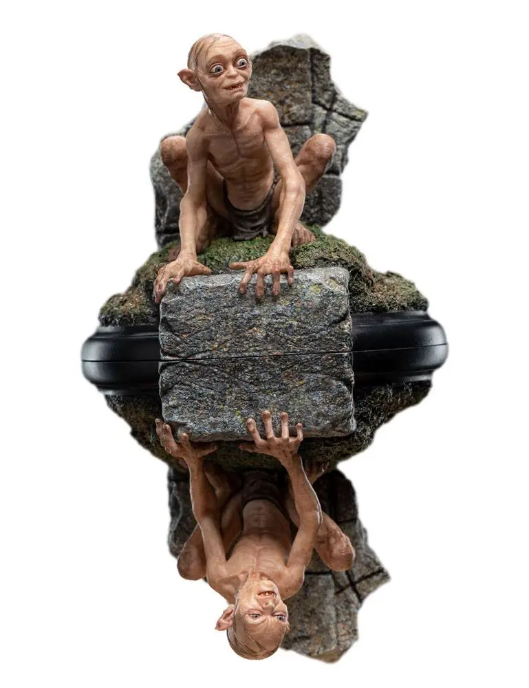 Lord of the Rings Mini Statues Gollum &amp; Sméagol in Ithilien 11 cm product photo