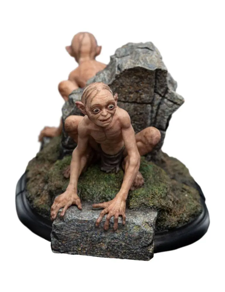 Lord of the Rings Mini Statues Gollum &amp; Sméagol in Ithilien 11 cm product photo