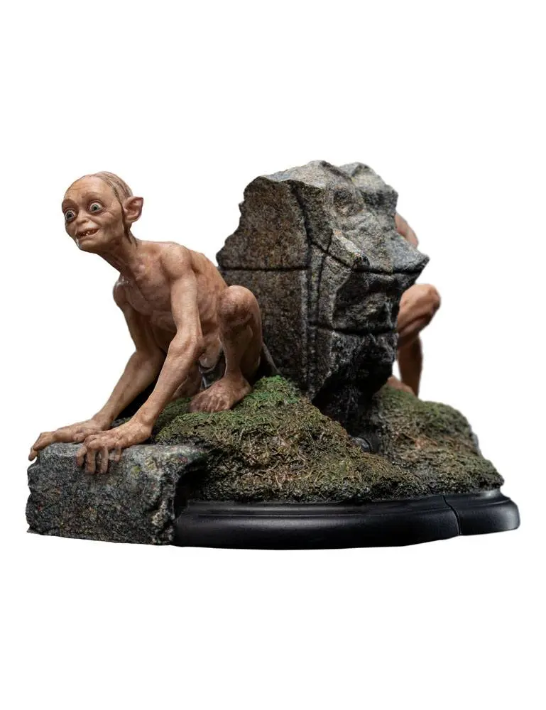 Lord of the Rings Mini Statues Gollum &amp; Sméagol in Ithilien 11 cm product photo