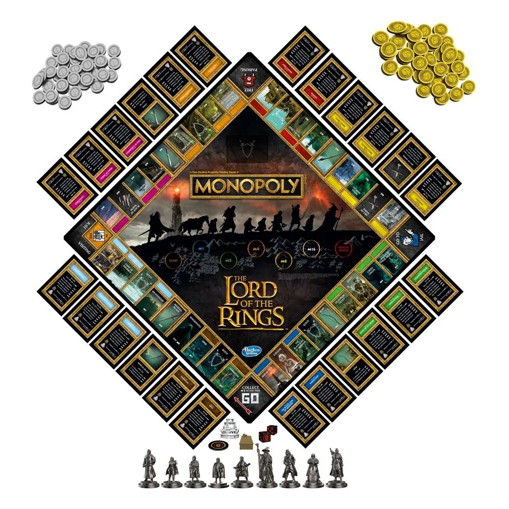 Lord of the Rings Board Game Monopoly *English Version* product photo