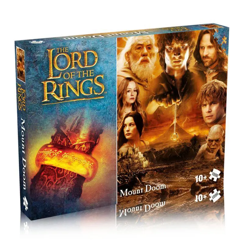 Lord of the Rings Jigsaw Puzzle Mount Doom (1000 pieces) termékfotó