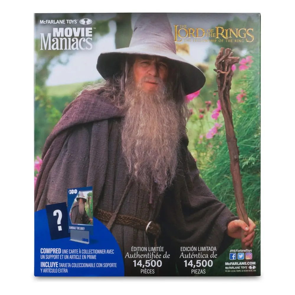 Lord of the Rings Movie Maniacs Action Figure Gandalf 18 cm product photo