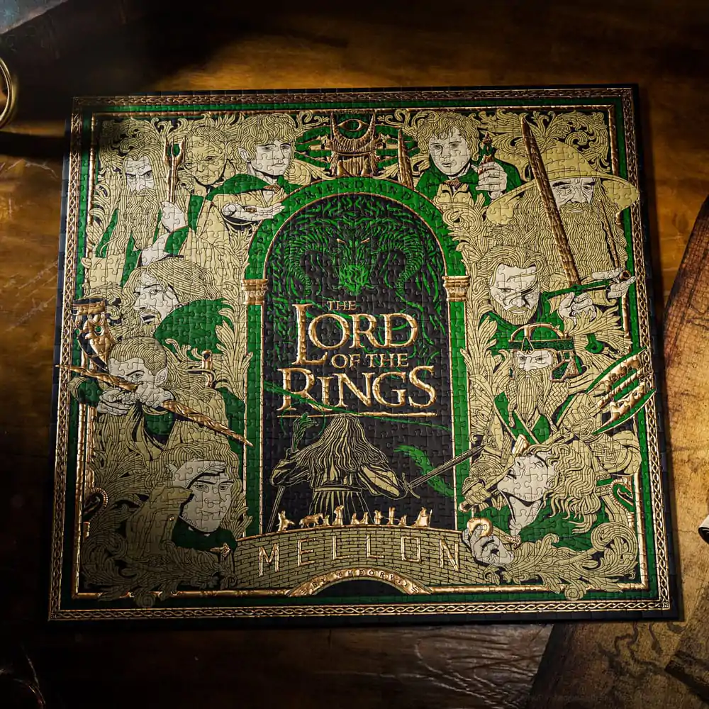 Lord of the Rings multi-dimensional puzzle (1000 pieces) termékfotó