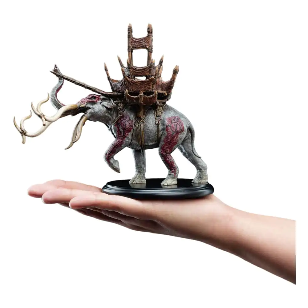 Lord of the Rings Mini Statue Mumak in Battle 17 cm product photo