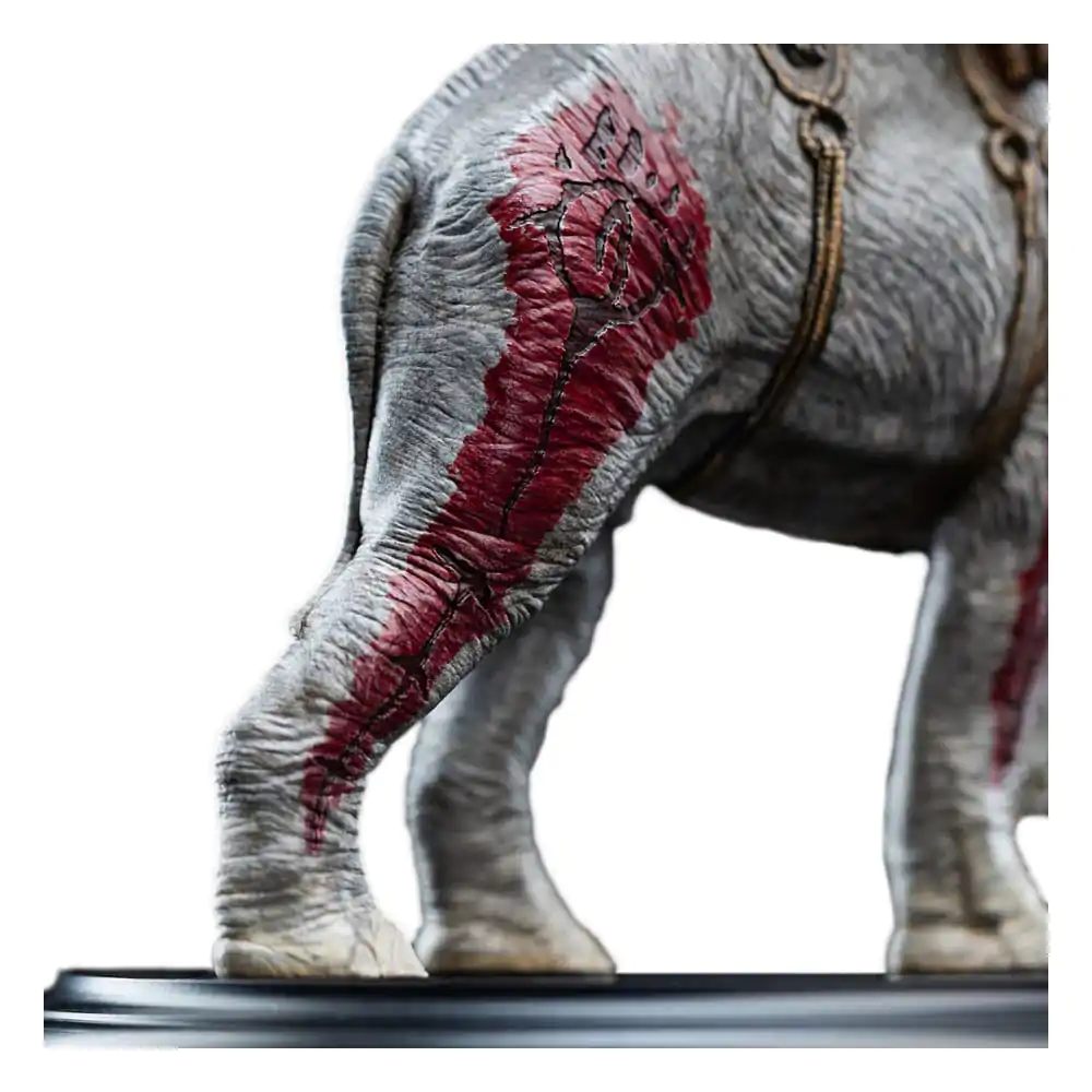 Lord of the Rings Mini Statue Mumak in Battle 17 cm product photo