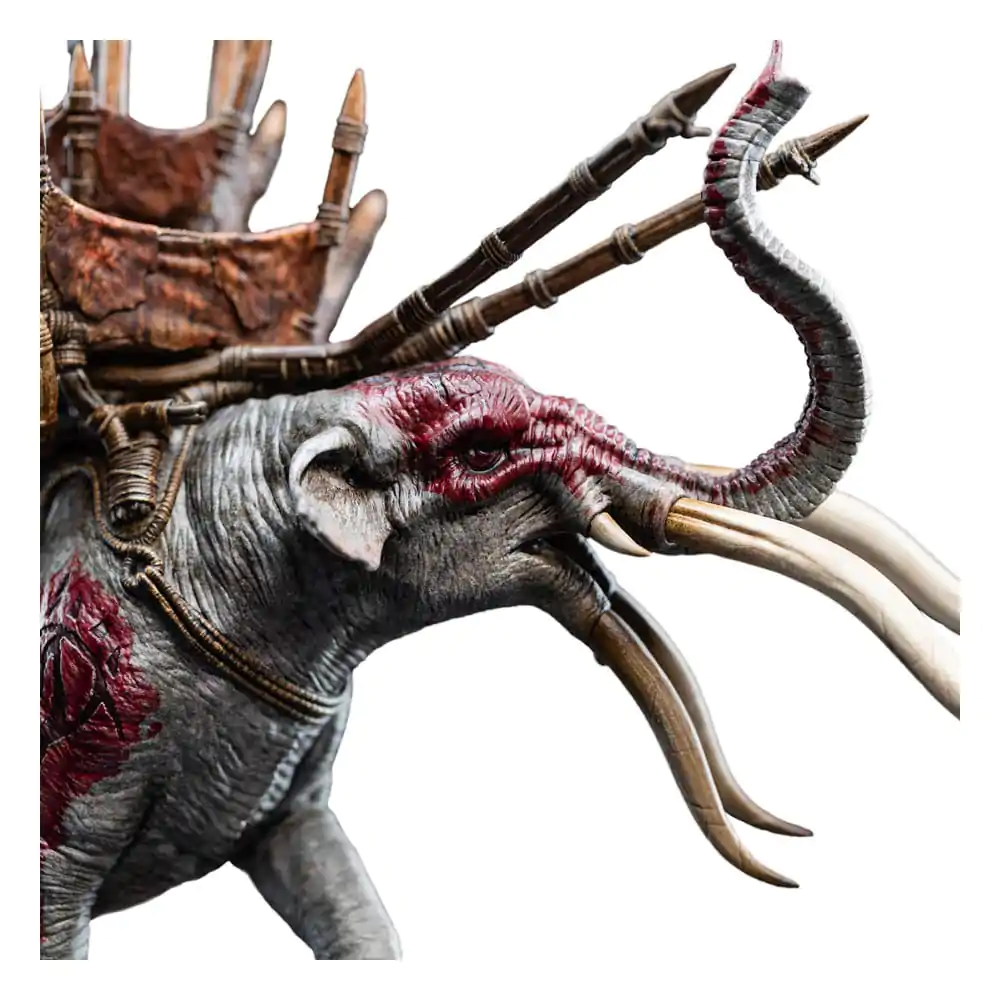 Lord of the Rings Mini Statue Mumak in Battle 17 cm product photo