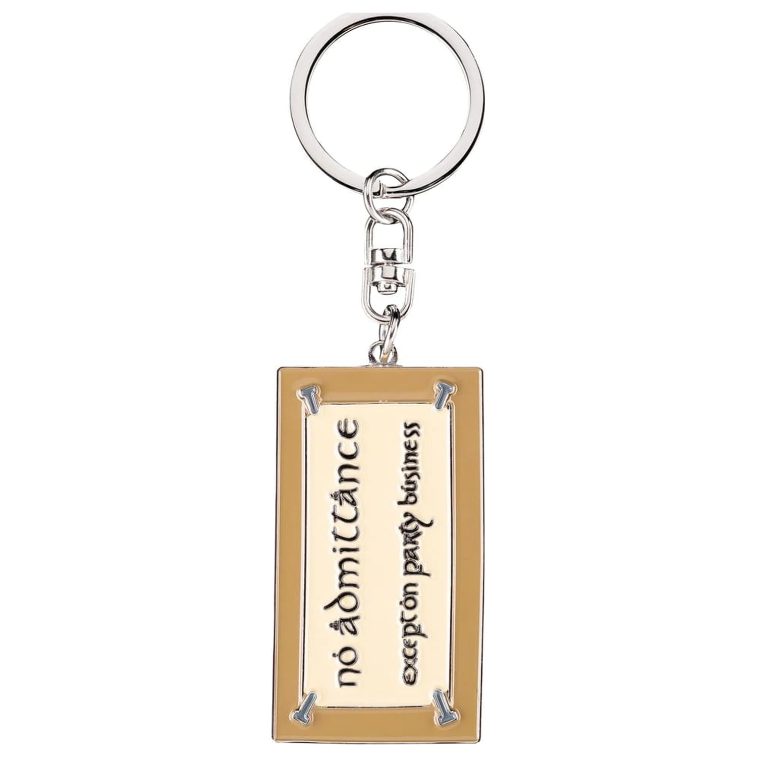 Lord of the Rings Keyring No Admittance Sign 6 cm product photo