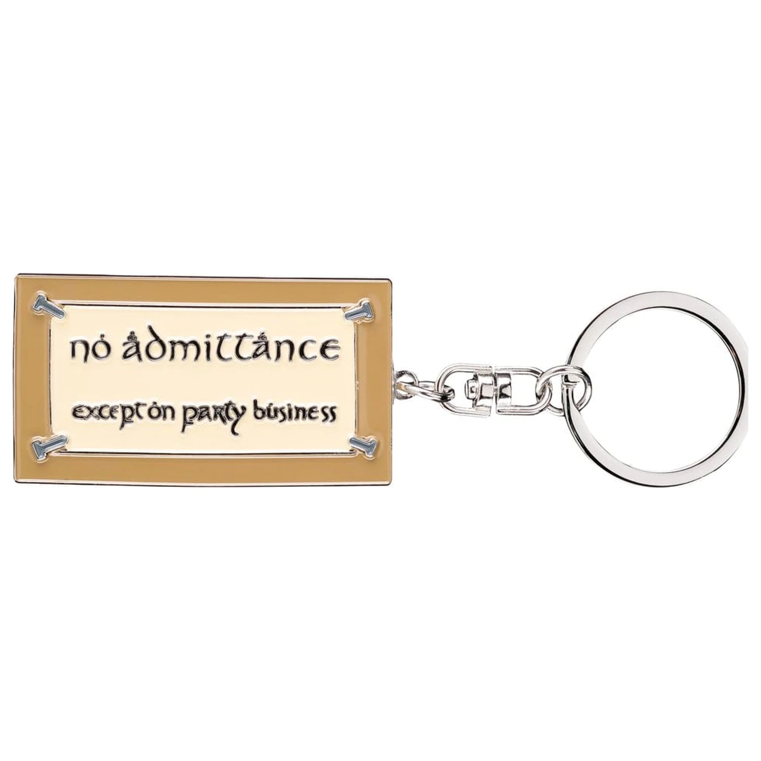 Lord of the Rings Keyring No Admittance Sign 6 cm product photo