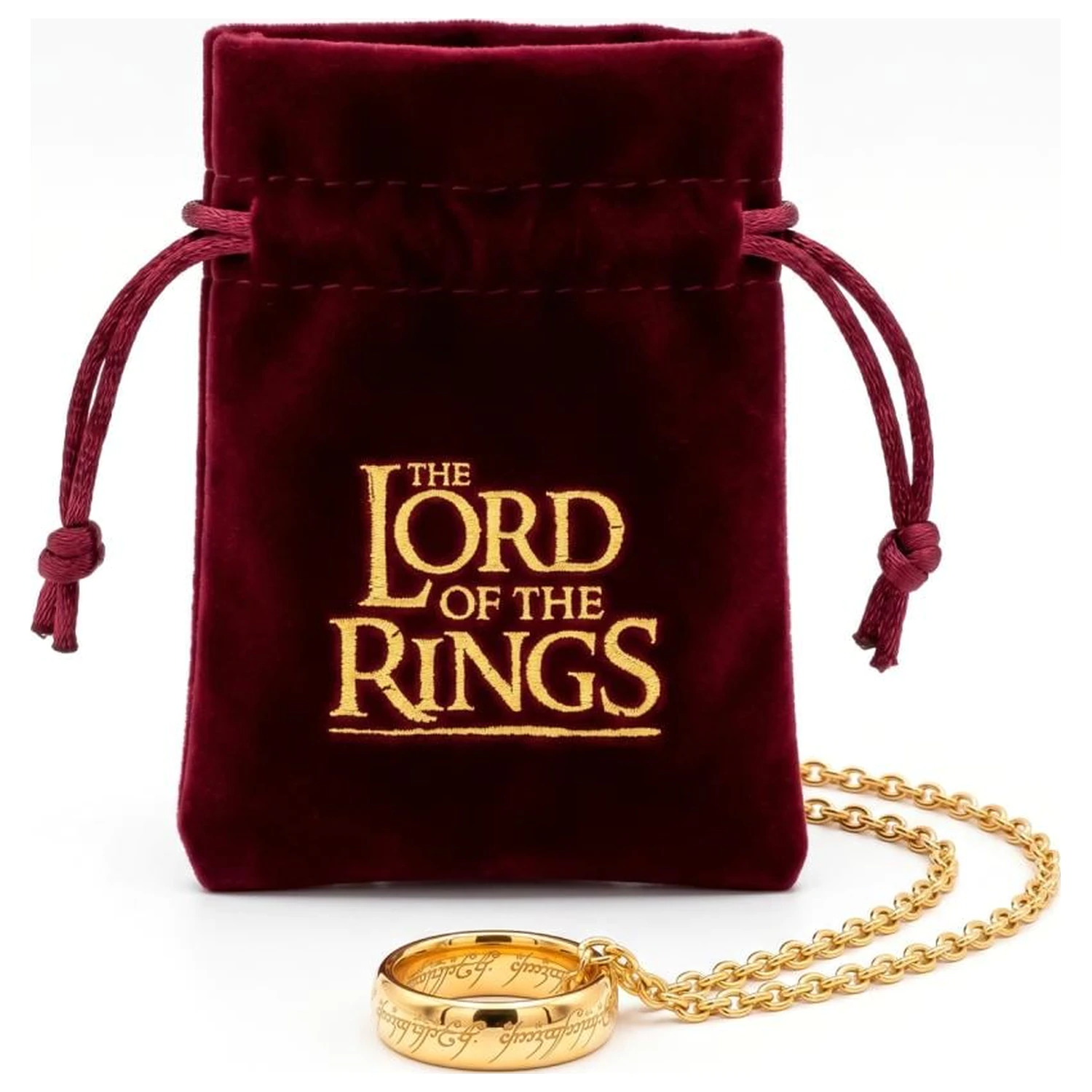 Lord of the Rings Necklace in showcase product photo