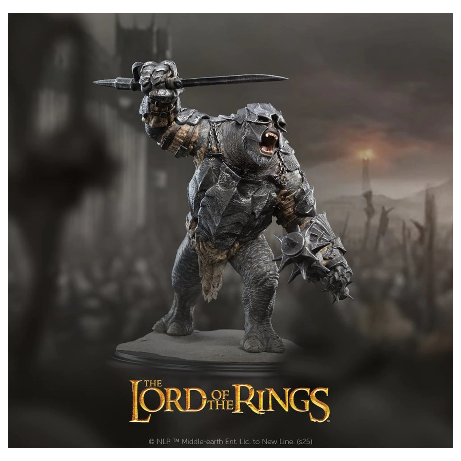 Lord of the Rings Statue Olog-hai of the Black Gate 14 cm  product photo