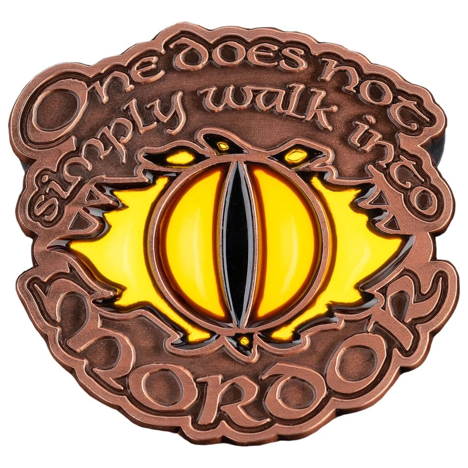 Lord of the Rings Collectors Pin One Does Not Simply Walk Into Mordor 4 cm  product photo
