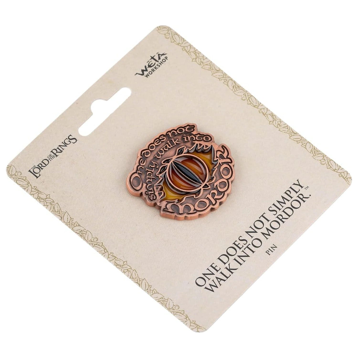 Lord of the Rings Collectors Pin One Does Not Simply Walk Into Mordor 4 cm  product photo