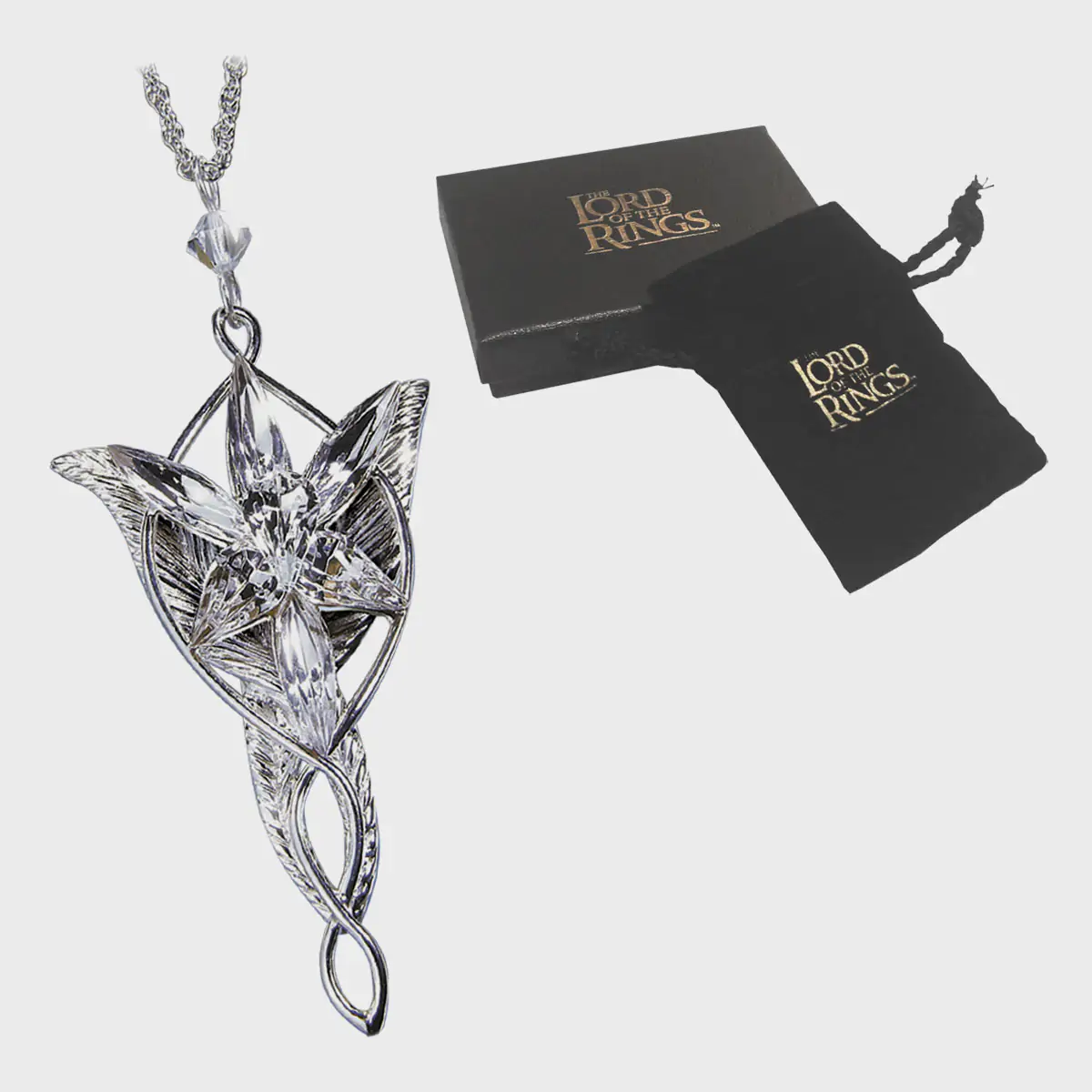 Lord of the Rings Pendant Arwen´s Evenstar (silver plated) product photo