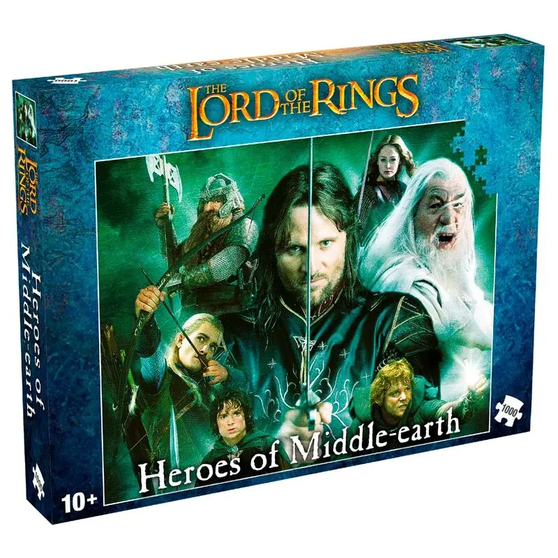 Lord of the Rings Jigsaw Puzzle Heroes of Middle Earth (1000 pieces) product photo