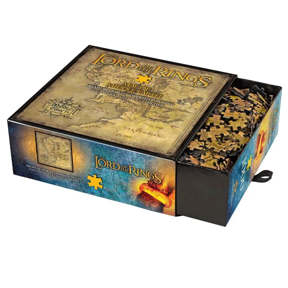 Lord of the Rings Jigsaw Puzzle Middle Earth (1000 pieces) termékfotó