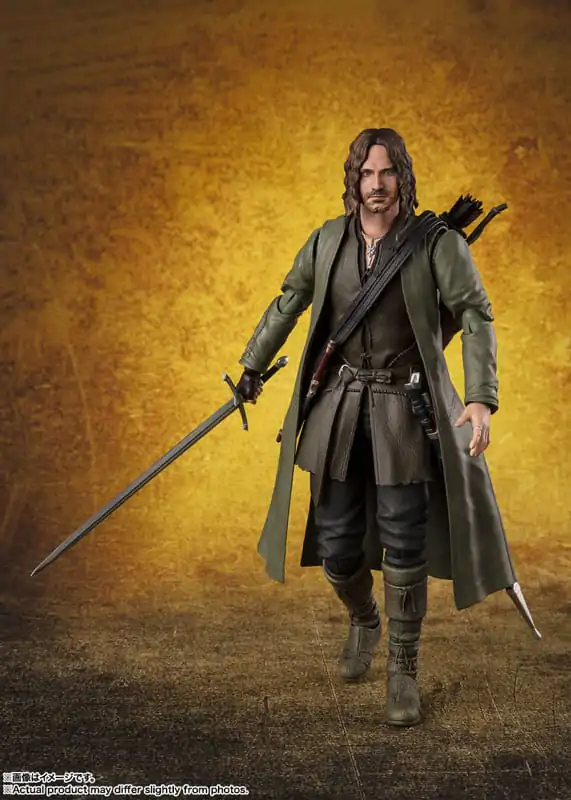 Lord of the Rings S.H. Figuarts Action Figure Aragorn 16 cm termékfotó