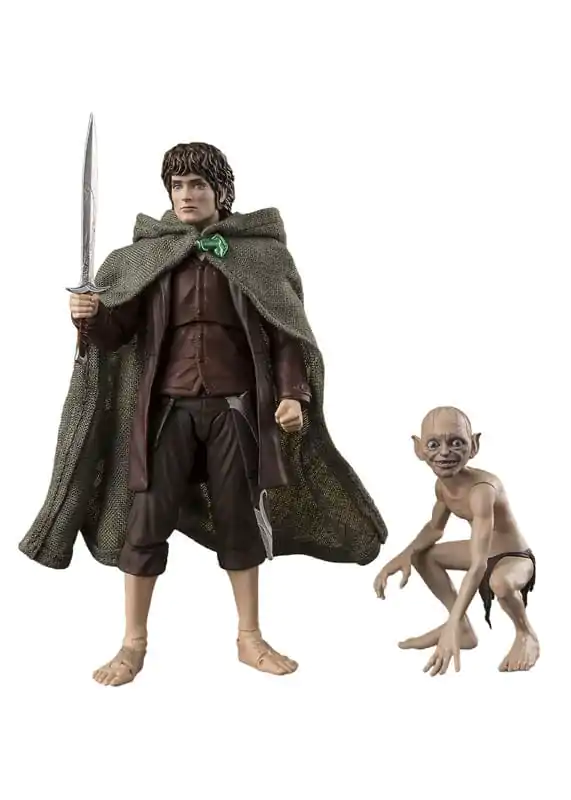 Lord of the Rings S.H. Figuarts Action Figures Frodo Baggins & Gollum product photo