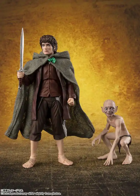 Lord of the Rings S.H. Figuarts Action Figures Frodo Baggins & Gollum product photo