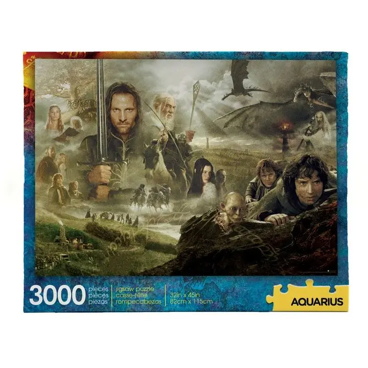 Lord of the Rings Jigsaw Puzzle Saga (3000 pieces) termékfotó
