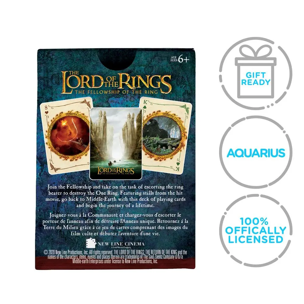 Lord of the Rings Playing Cards The Fellowship of the Ring product photo