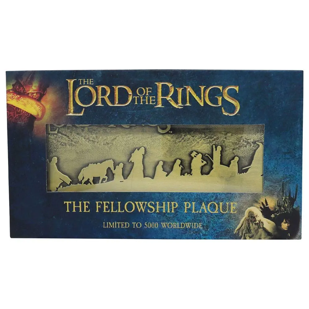 Lord of the Rings The Fellowship Plaque Limited Edition termékfotó