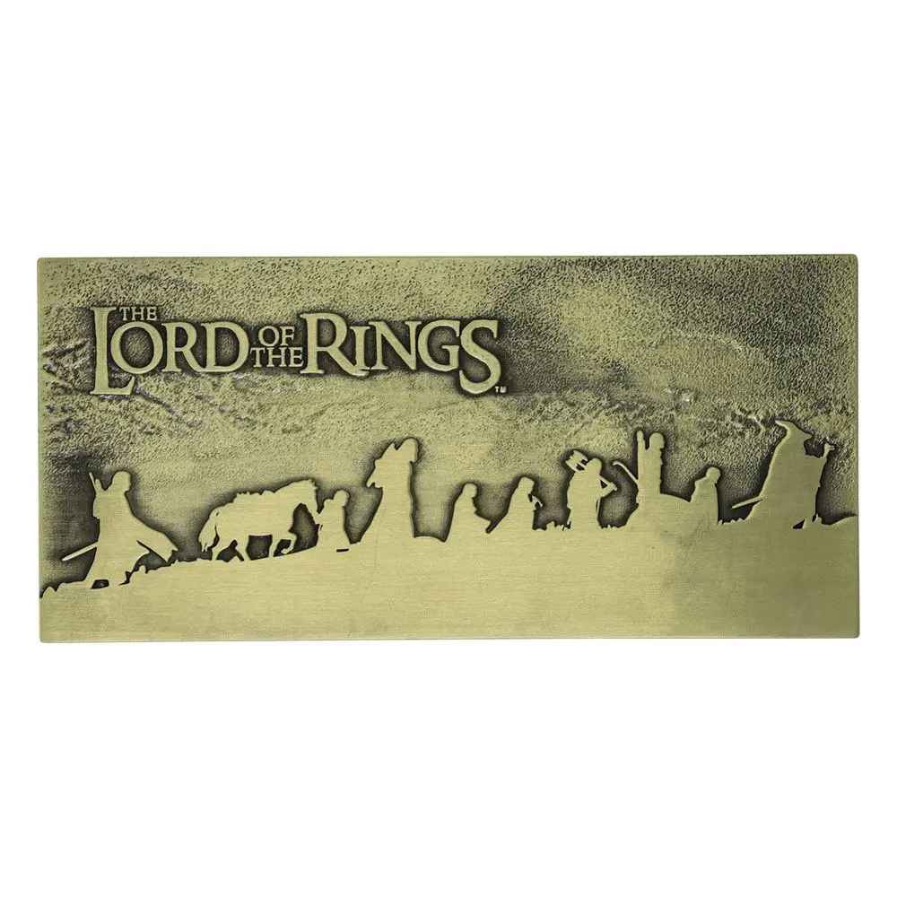 Lord of the Rings The Fellowship Plaque Limited Edition termékfotó