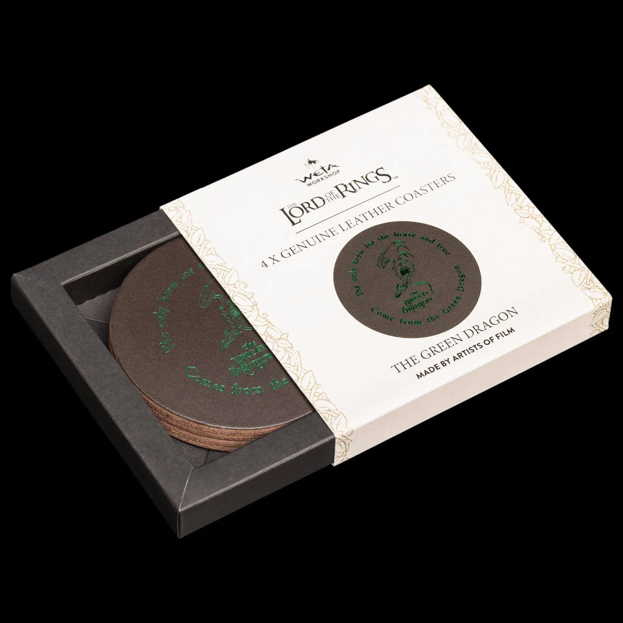 Lord of the Rings Coaster 4-Pack The Green Dragon termékfotó