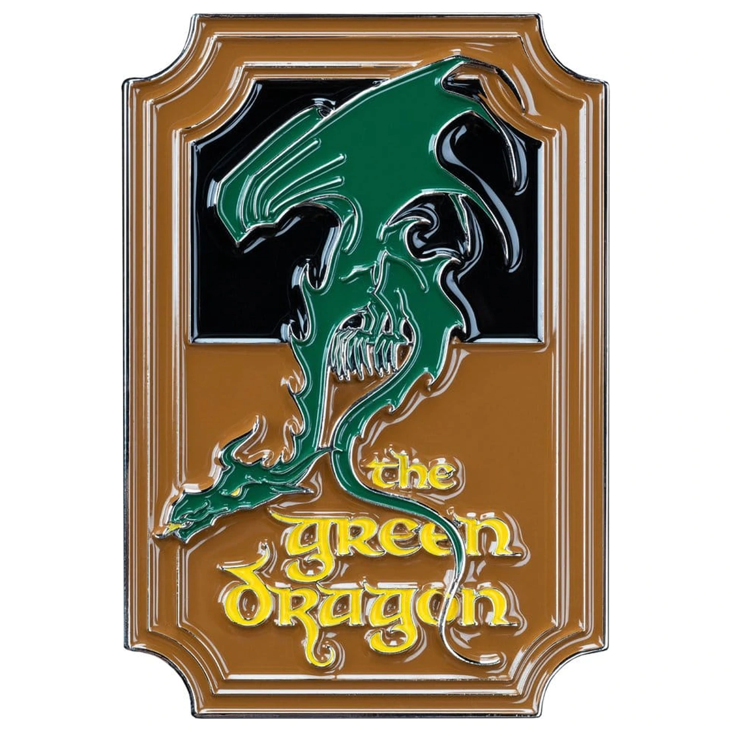 Lord of the Rings Magnet The Green Dragon (Enamel) 7 cm  product photo