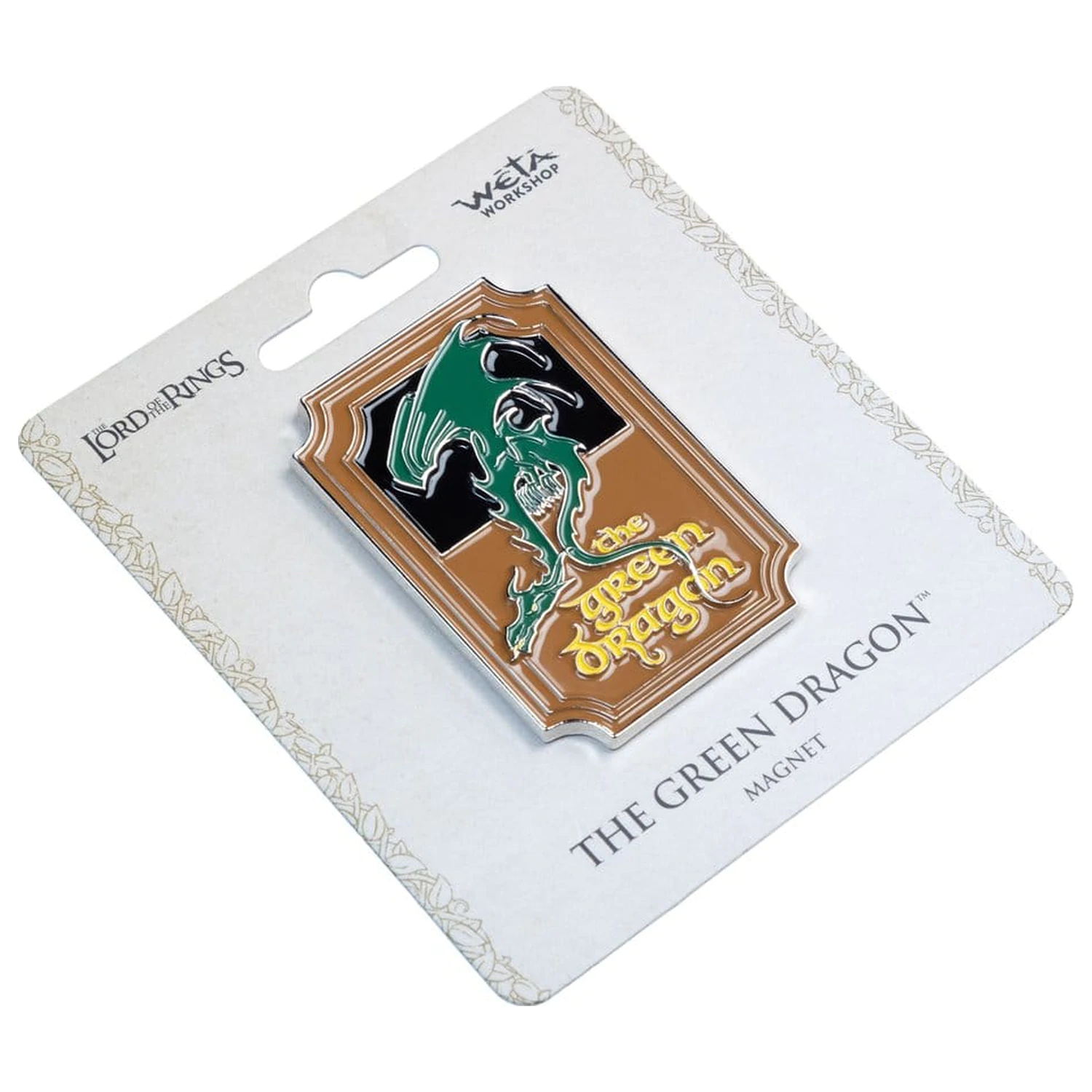 Lord of the Rings Magnet The Green Dragon (Enamel) 7 cm  product photo