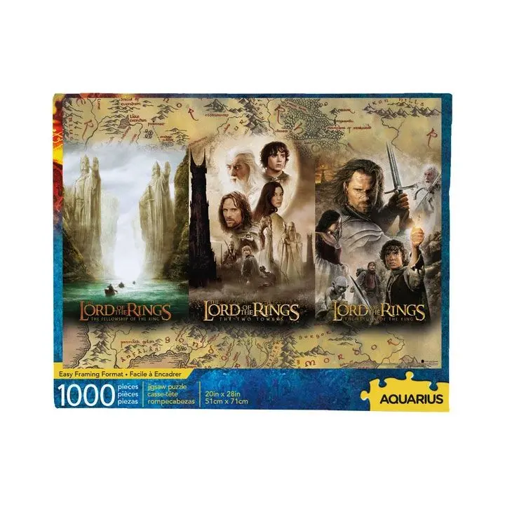 Lord of the Rings Jigsaw Puzzle Triptych (1000 pieces) product photo