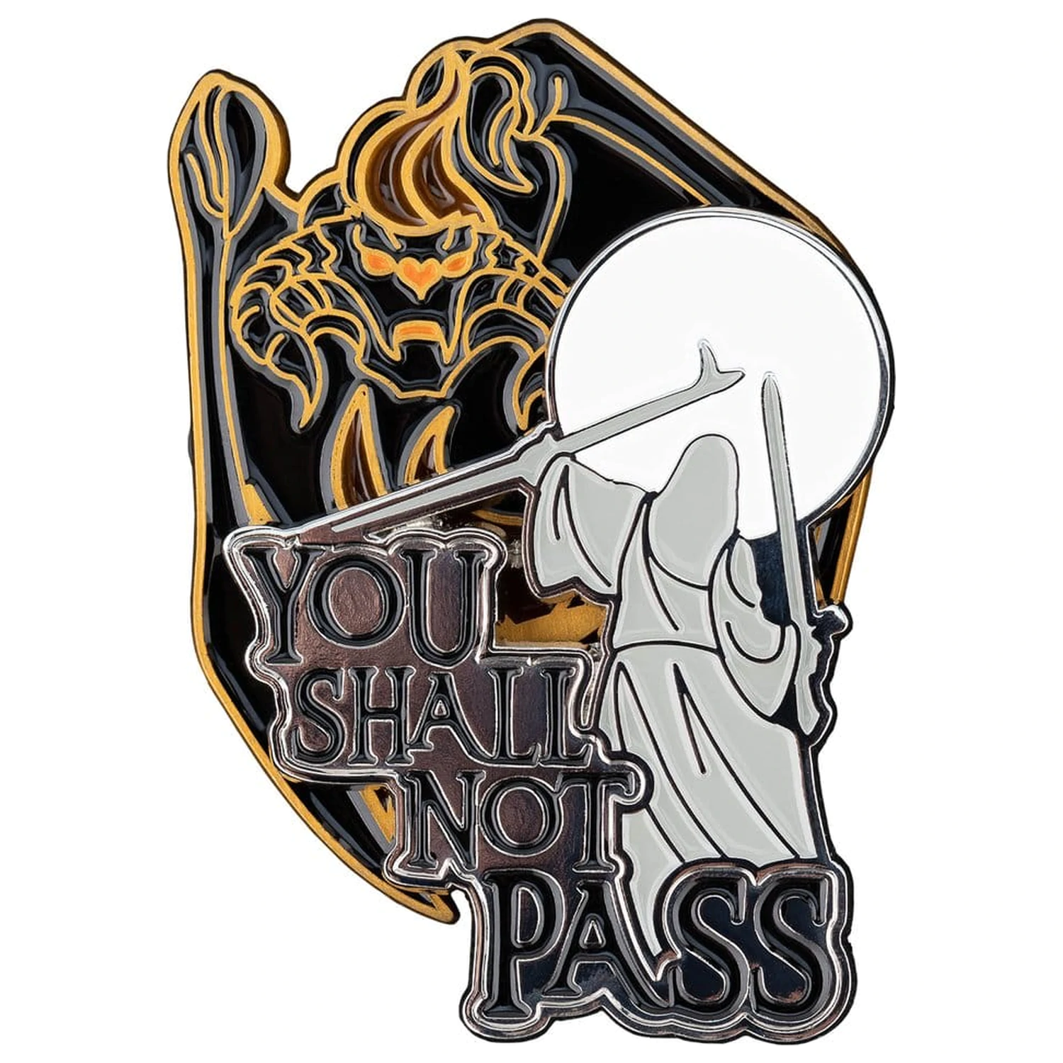 Lord of the Rings Collectors Pins 2-Pack You Shall Not Pass 8 cm  product photo