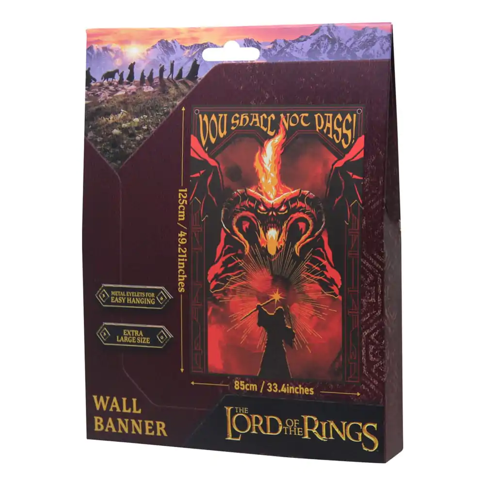 Lord of the Rings Wall Banner You shall not pass! 125 x 85 cm termékfotó