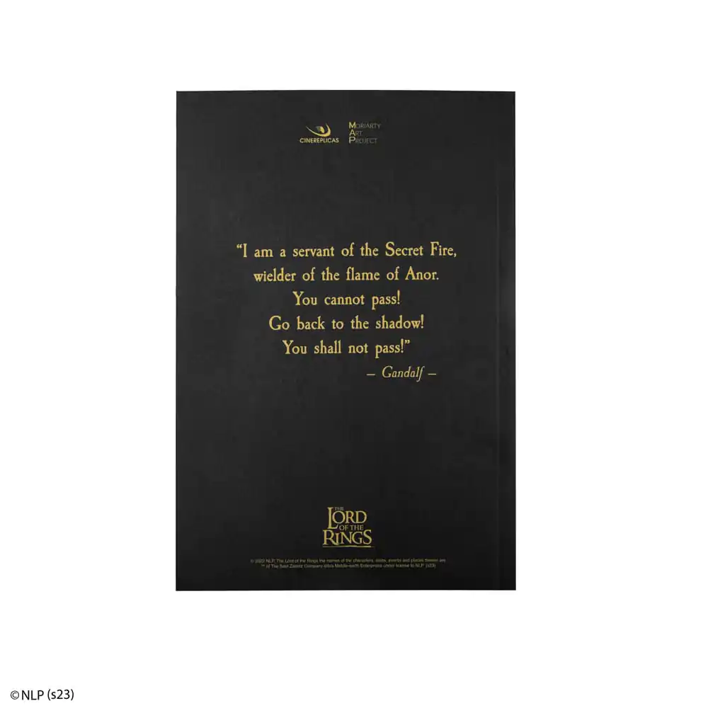 Lord of the Rings Notebook You... Shall not pass! product photo