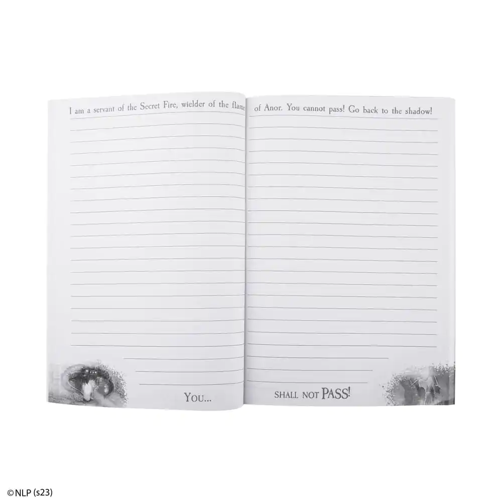 Lord of the Rings Notebook You... Shall not pass! product photo