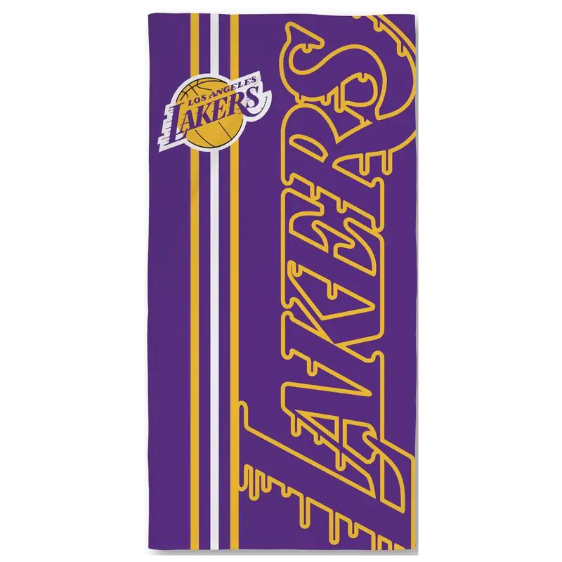 Los Angeles Lakers cotton beach towel termékfotó