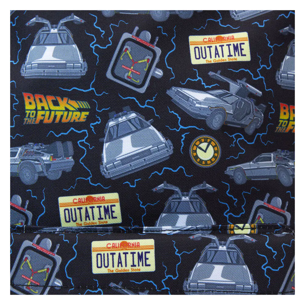 Loungefly Back to the Future 40th Anniversary nylon backpack 44cm product photo