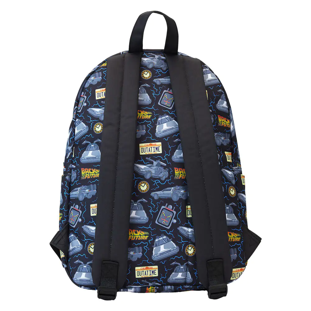 Loungefly Back to the Future 40th Anniversary nylon backpack 44cm product photo