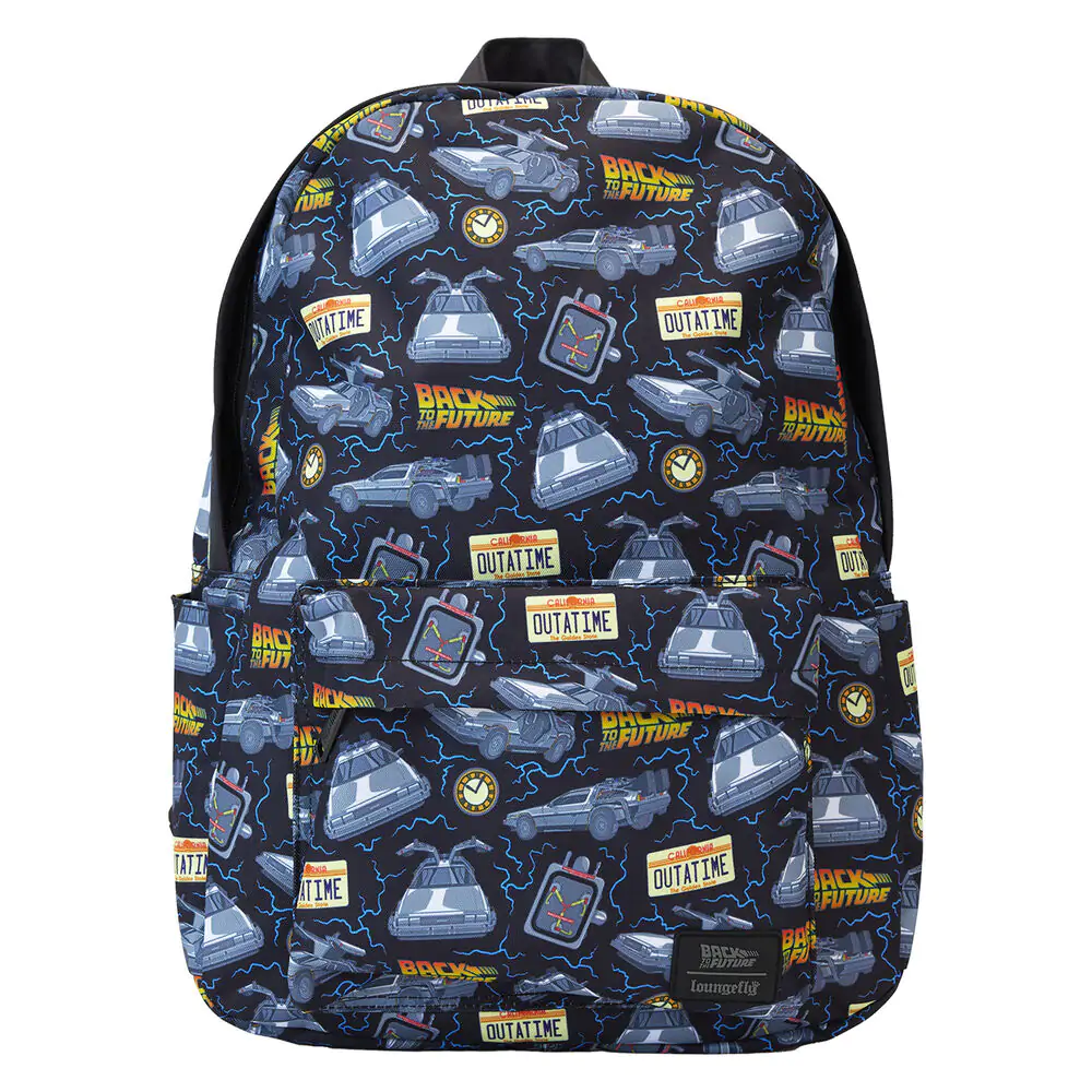 Loungefly Back to the Future 40th Anniversary nylon backpack 44cm product photo