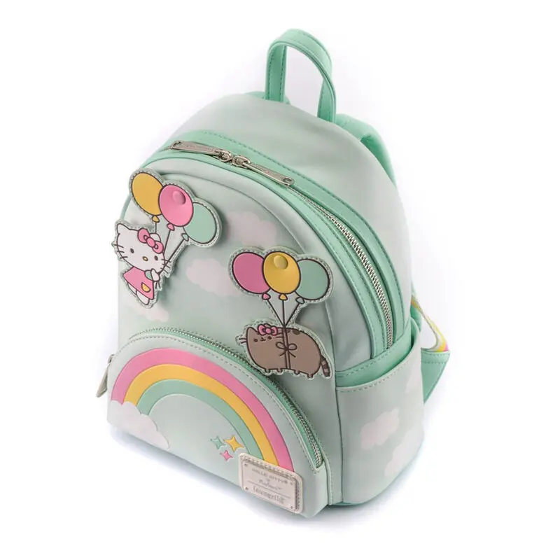 Pusheen by Loungefly Backpack Pusheen x Hello Kitty Balloons and Rainbow product photo
