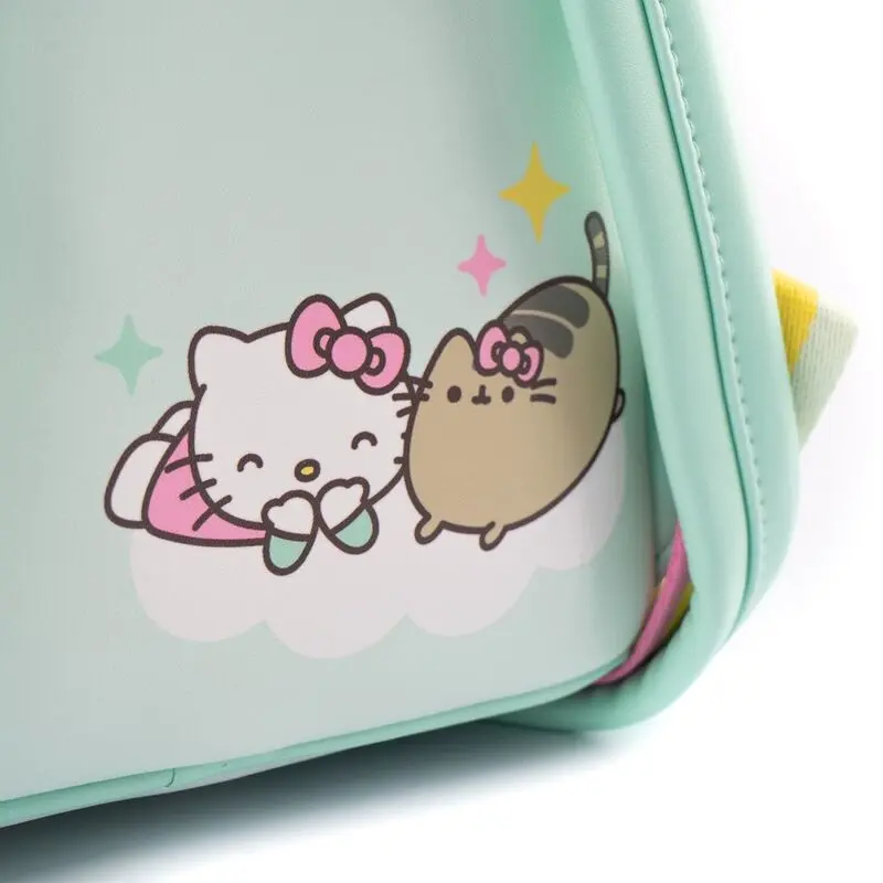 Pusheen by Loungefly Backpack Pusheen x Hello Kitty Balloons and Rainbow product photo