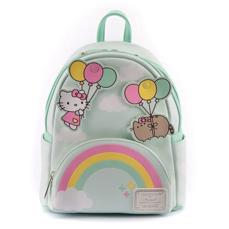 Pusheen by Loungefly Backpack Pusheen x Hello Kitty Balloons and Rainbow product photo