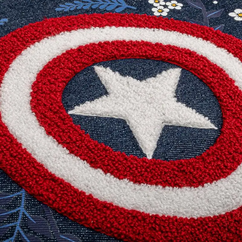 Marvel by Loungefly Crossbody Captain America 80th Anniversary Floral Shield product photo