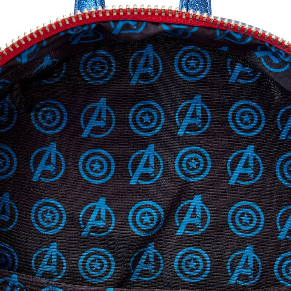 Loungefly Marvel Captain America metallic backpack 26cm termékfotó