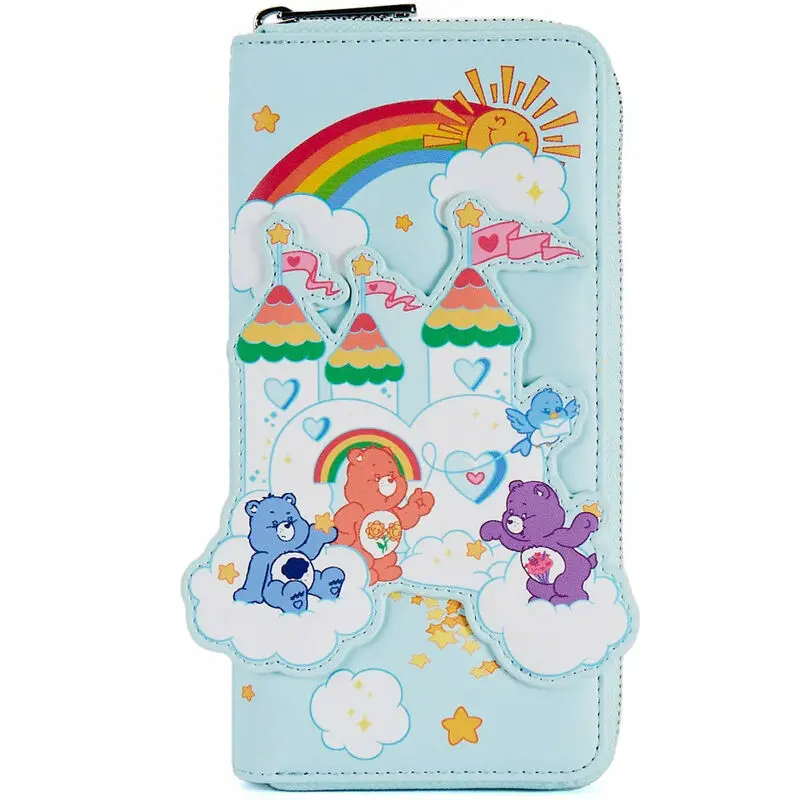 Loungefly Care Bears 40Th Anniversary Castle wallet product photo