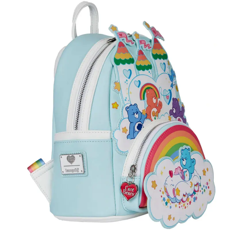 Loungefly Care Bears 40Th Anniversary Castle backpack 26cm product photo