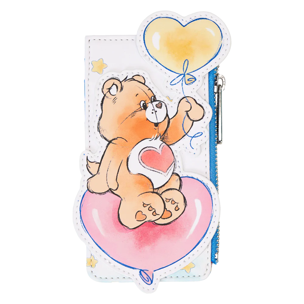 Loungefly Care Bears Heart Balloon card holder product photo