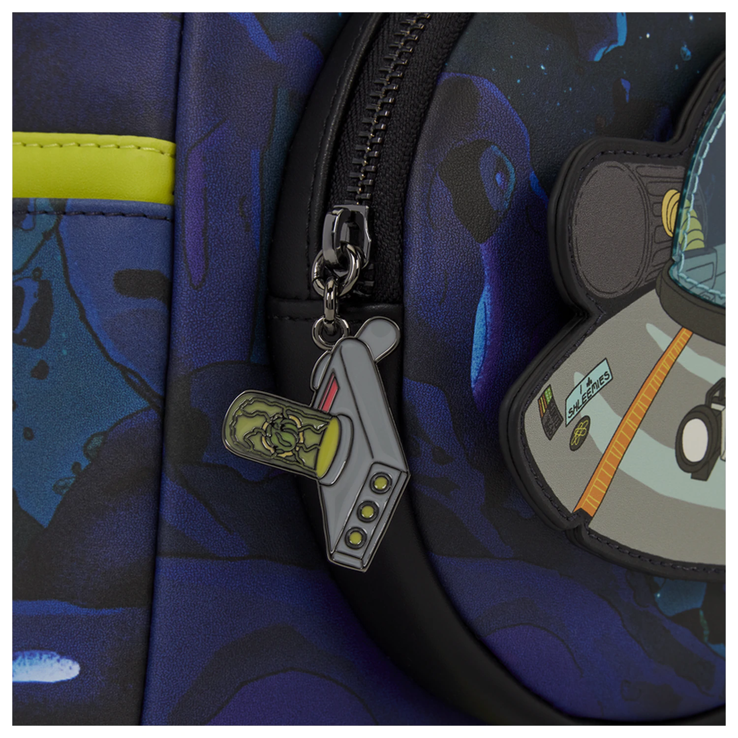 Loungefly Cartoon Network Rick and Morty Space Cruiser Loungefly backpack 26cm product photo