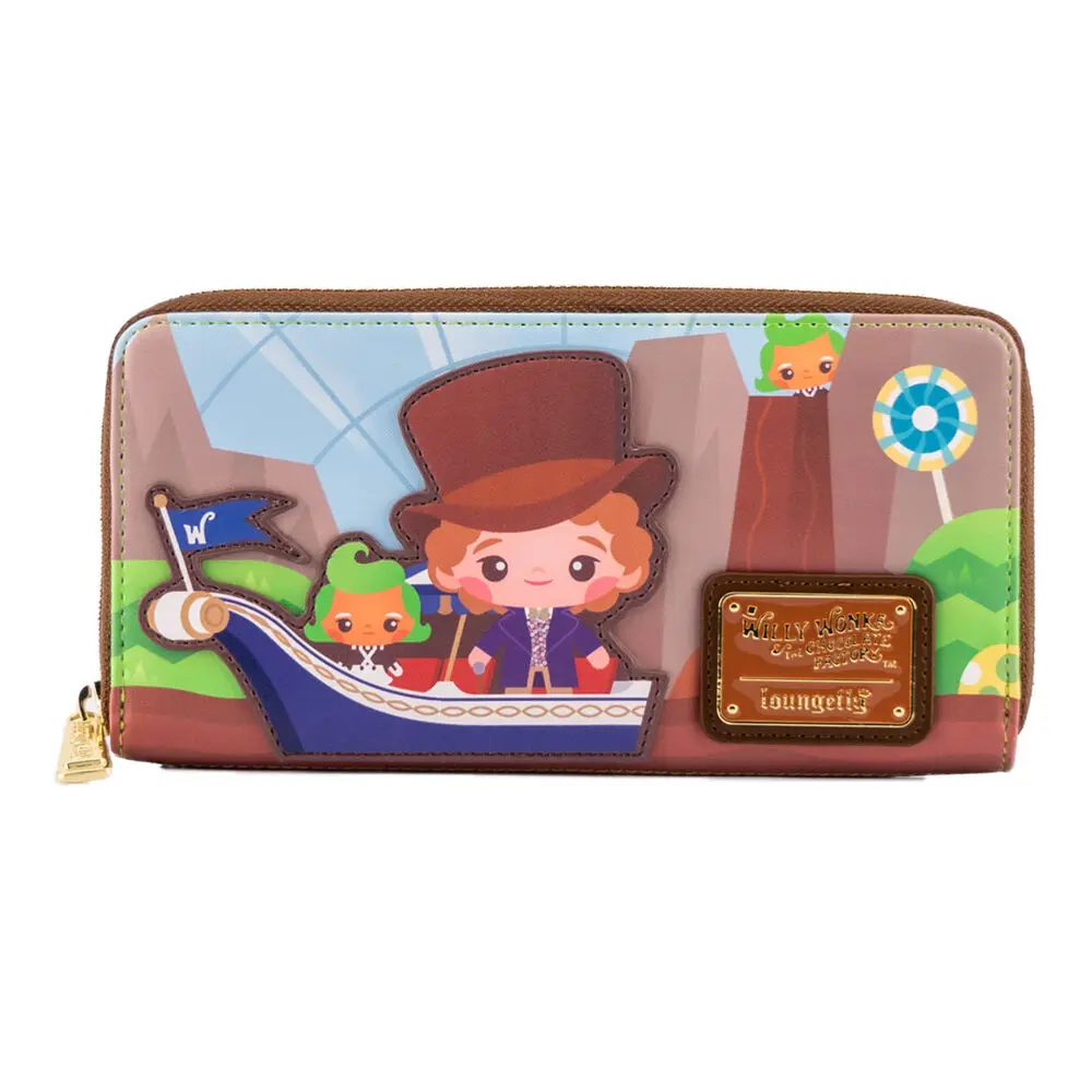 Willy Wonka &amp; the Chocolate by Loungefly Wallet 50th Anniversary product photo