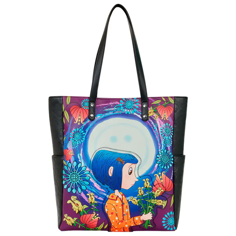 Loungefly Coraline Worlds Laika shopping bag product photo